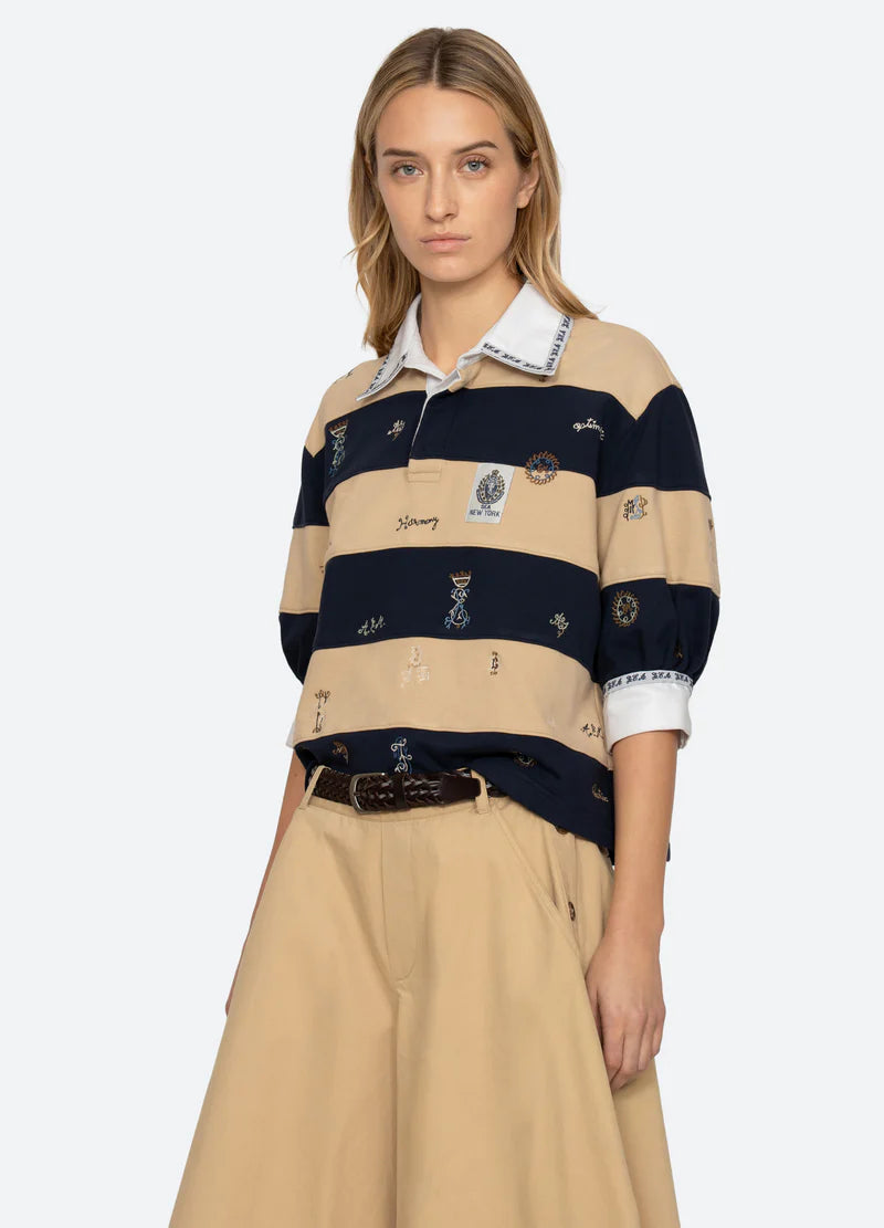 Sea New York Juliet Rugby Top