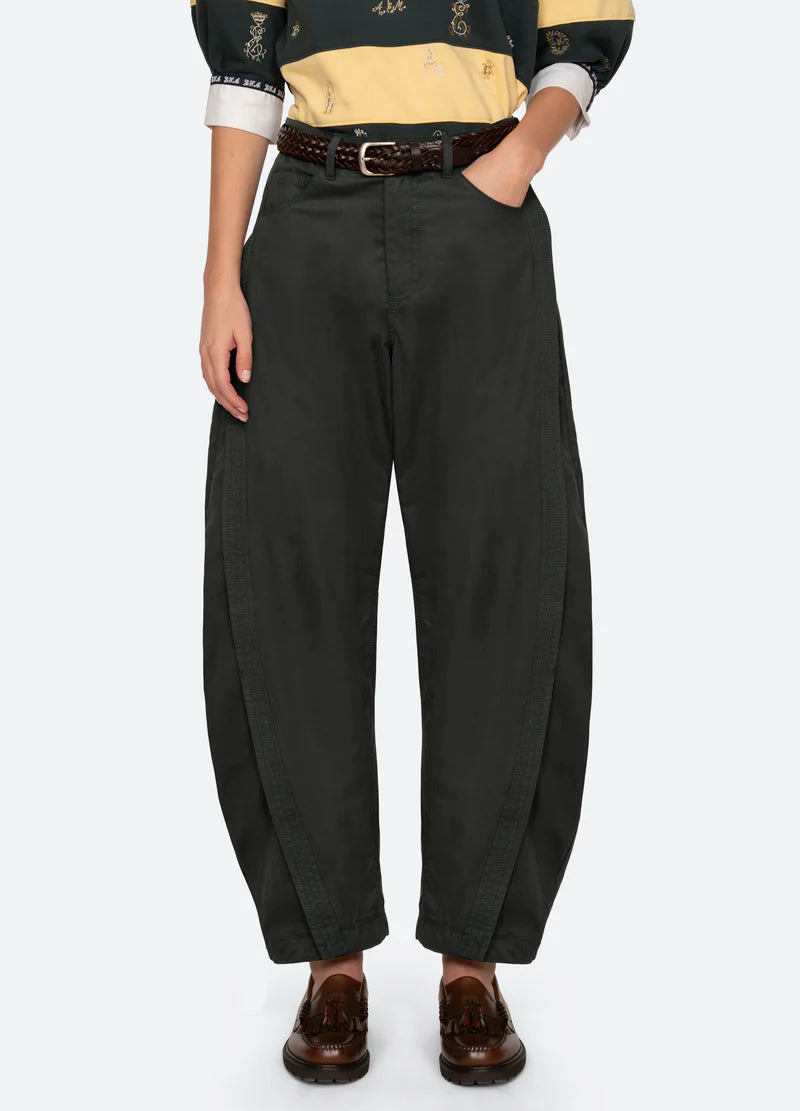 Sea New York Odessa Workwear Barrel Pant Green