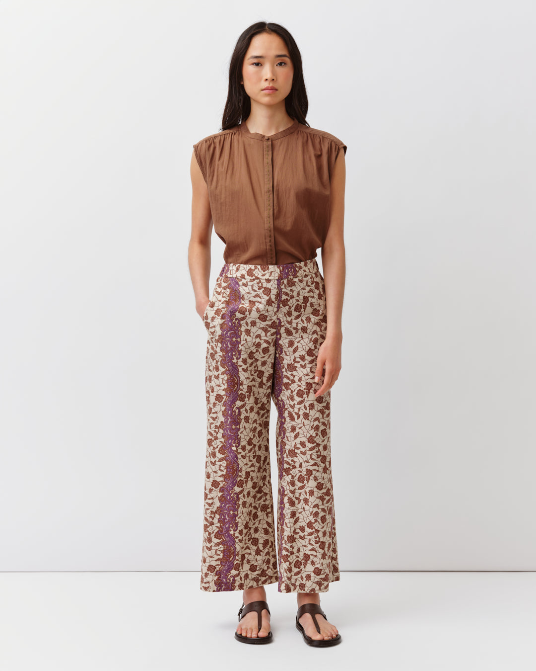 Diega Trusers Pindo Marine Prune