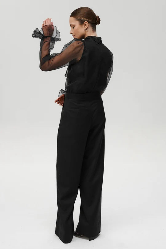 Undress Code Pure Elegance Bodysuit Black