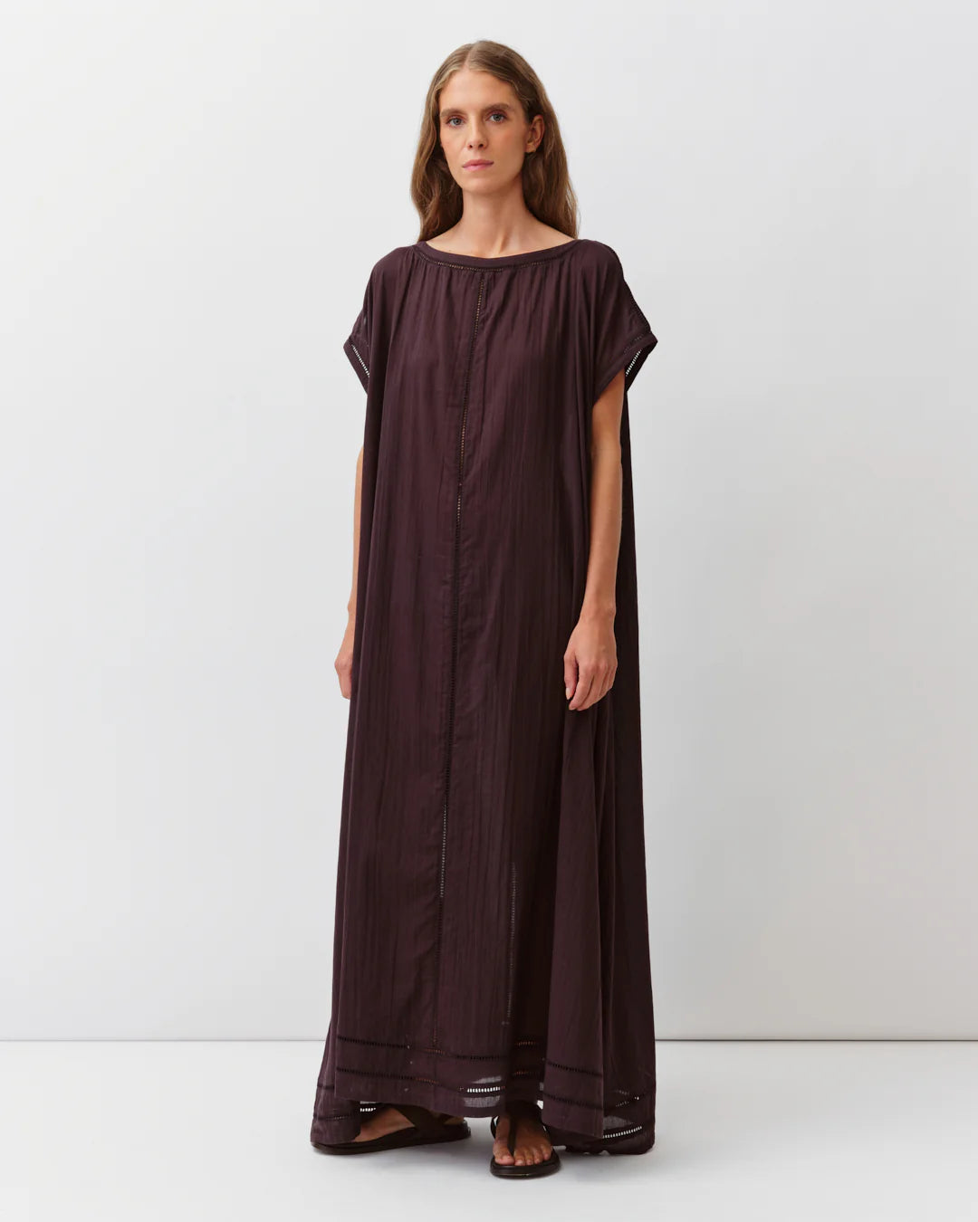 Diega Dress Ristio Chocolat