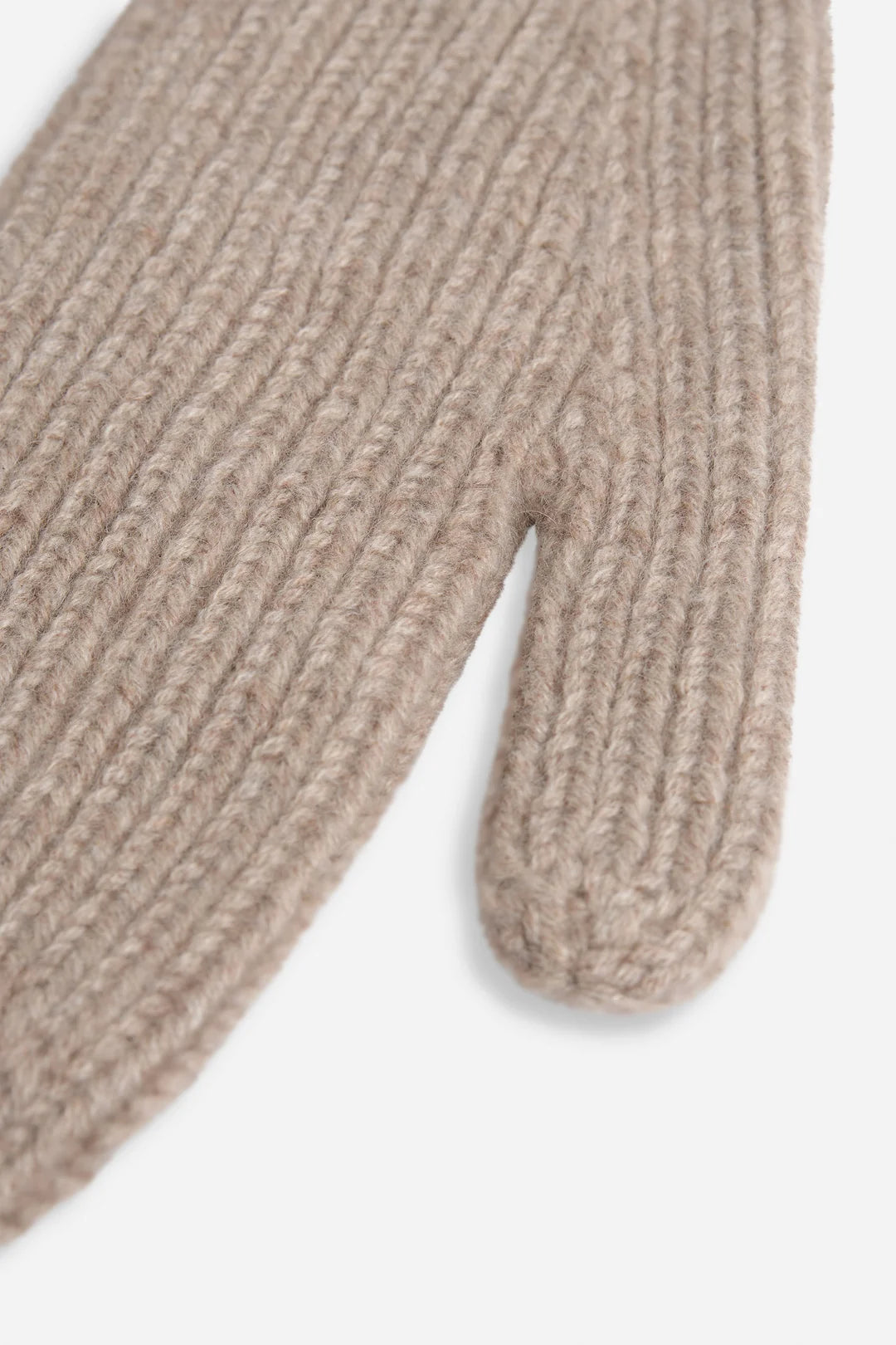 Davida Cashmere Rib Mittens