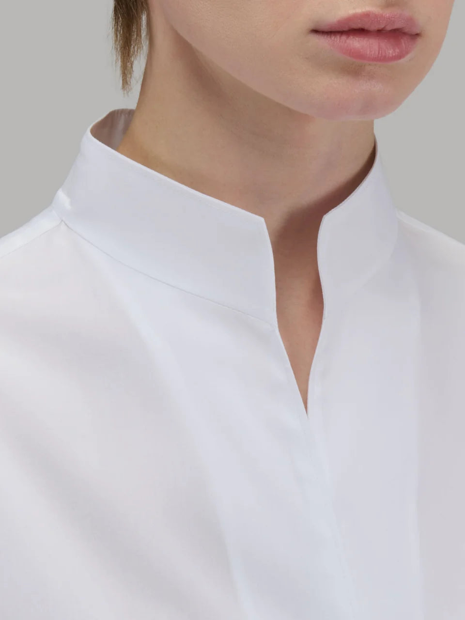 Xacus Sasha Shirt Poplin White