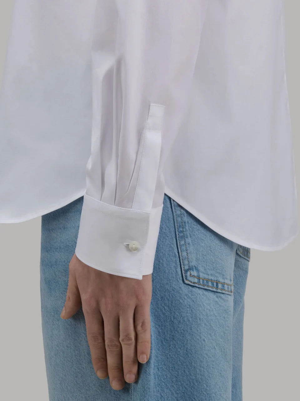 Xacus Sasha Shirt Poplin White