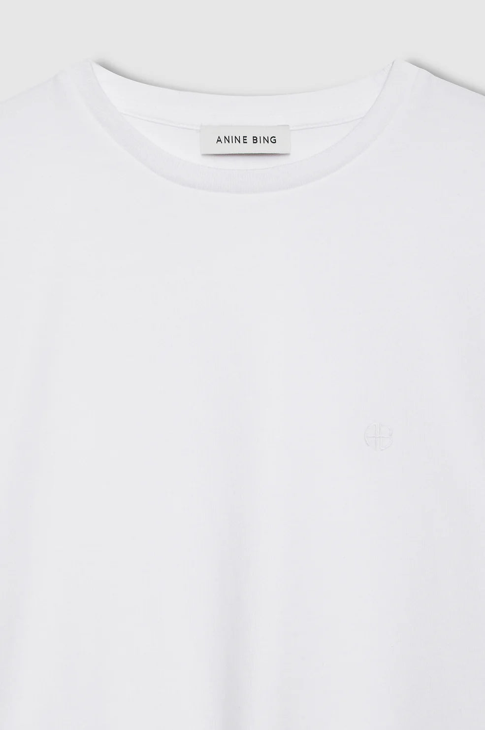 Anine Bing Shelley Tee White