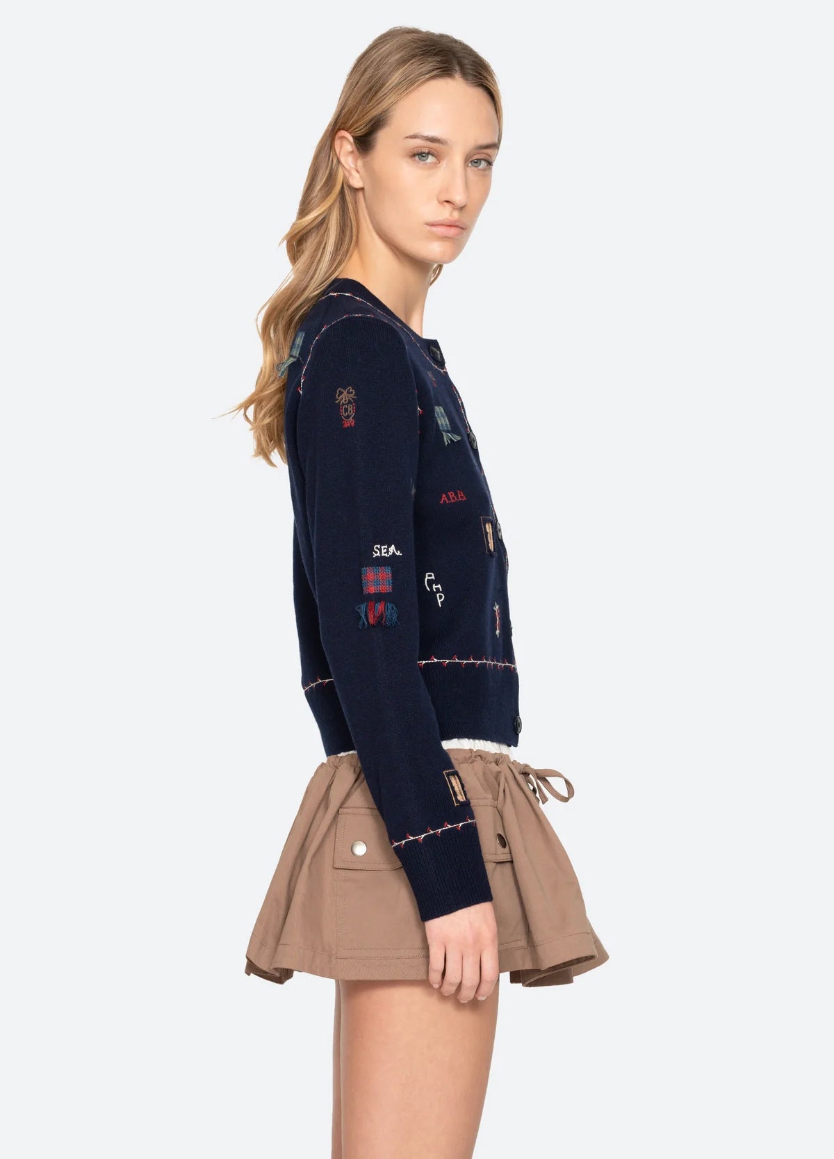 Sea New York Claira Cardigan Navy