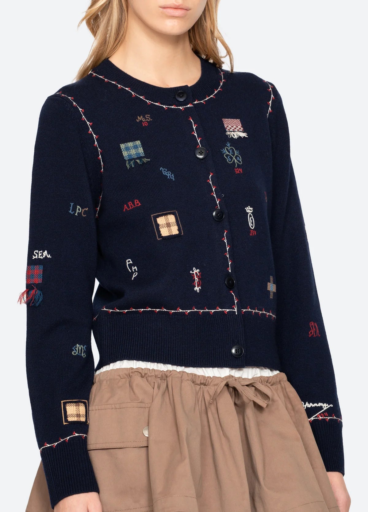 Sea New York Claira Cardigan Navy