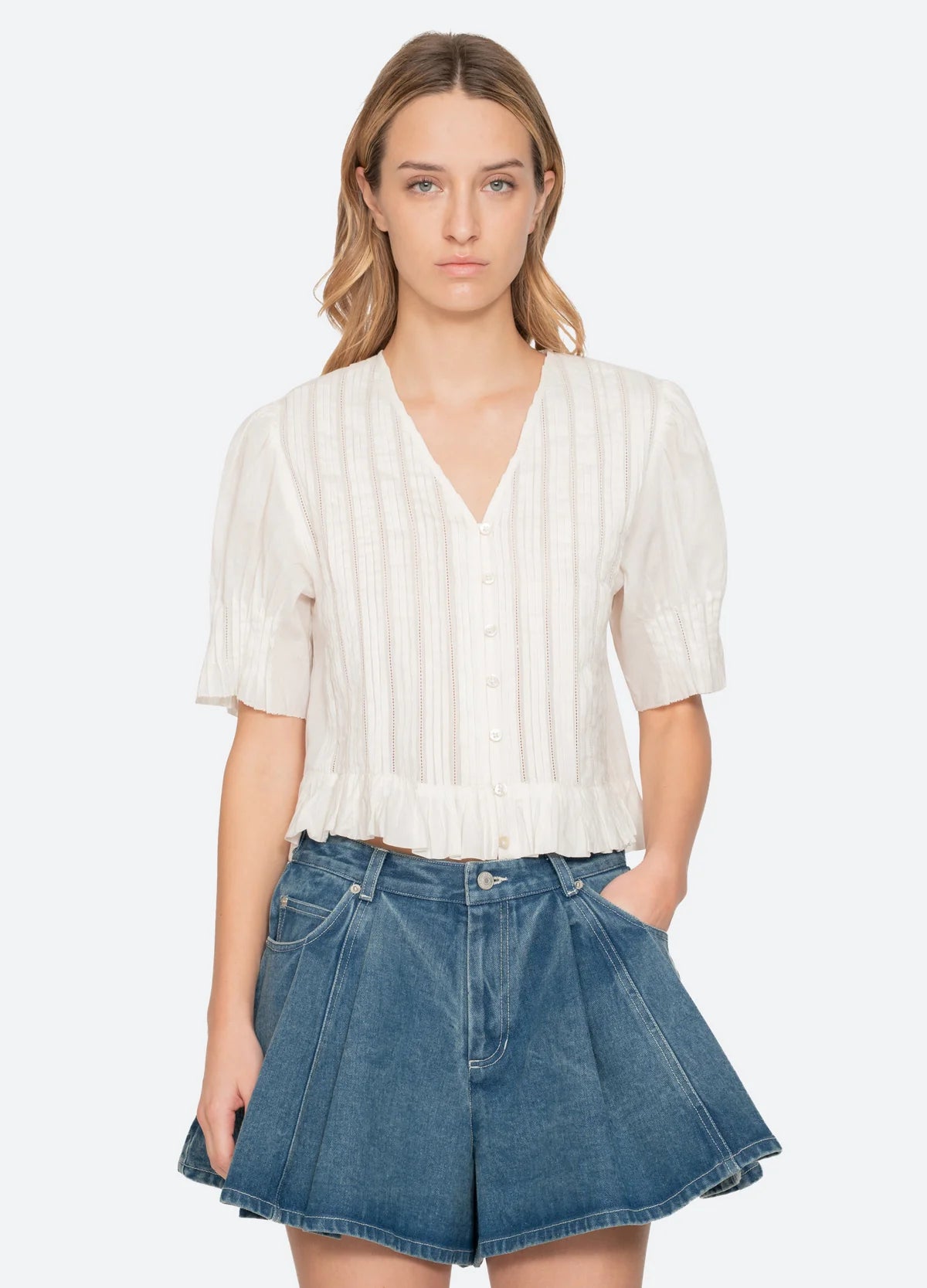 Sea New York Alberte Top White