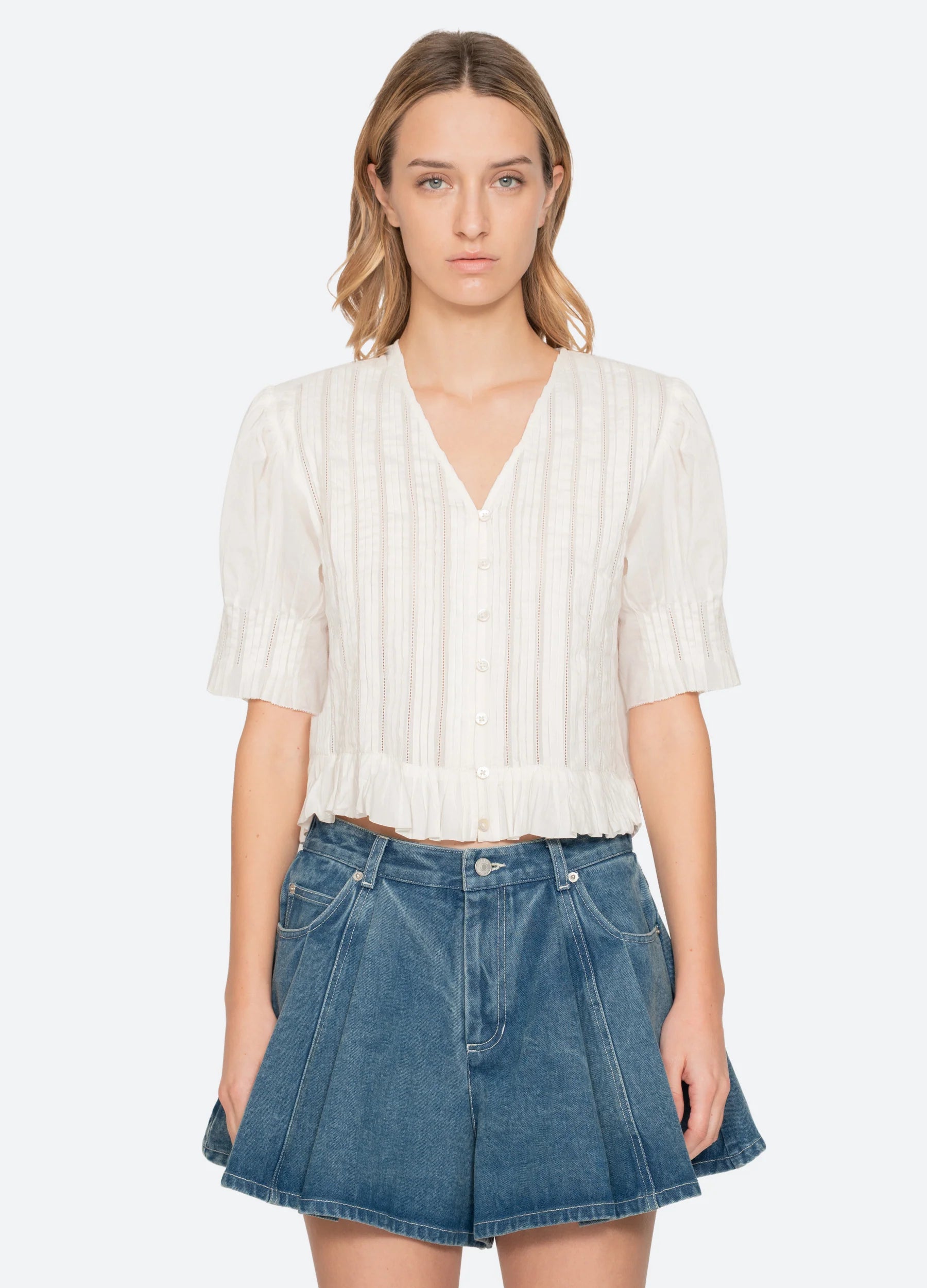 Sea New York Alberte Top White