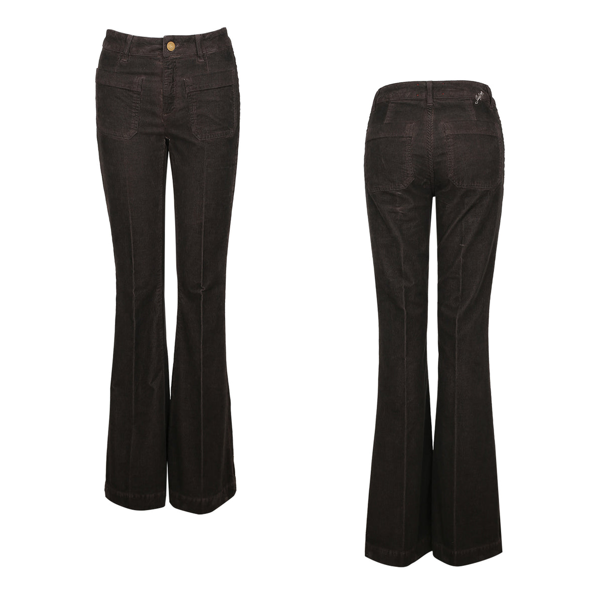 Seafarer Delphine Jeans Corduroy Brown