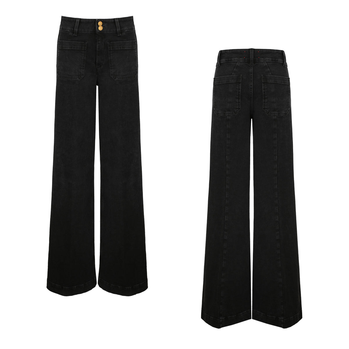 Seafarer Jane Jeans Black