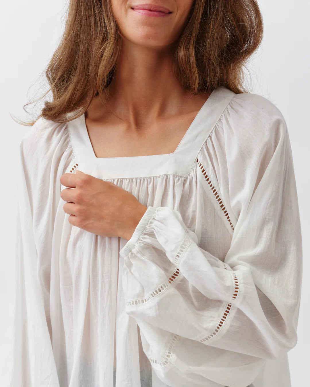 Diega Top Tazao White