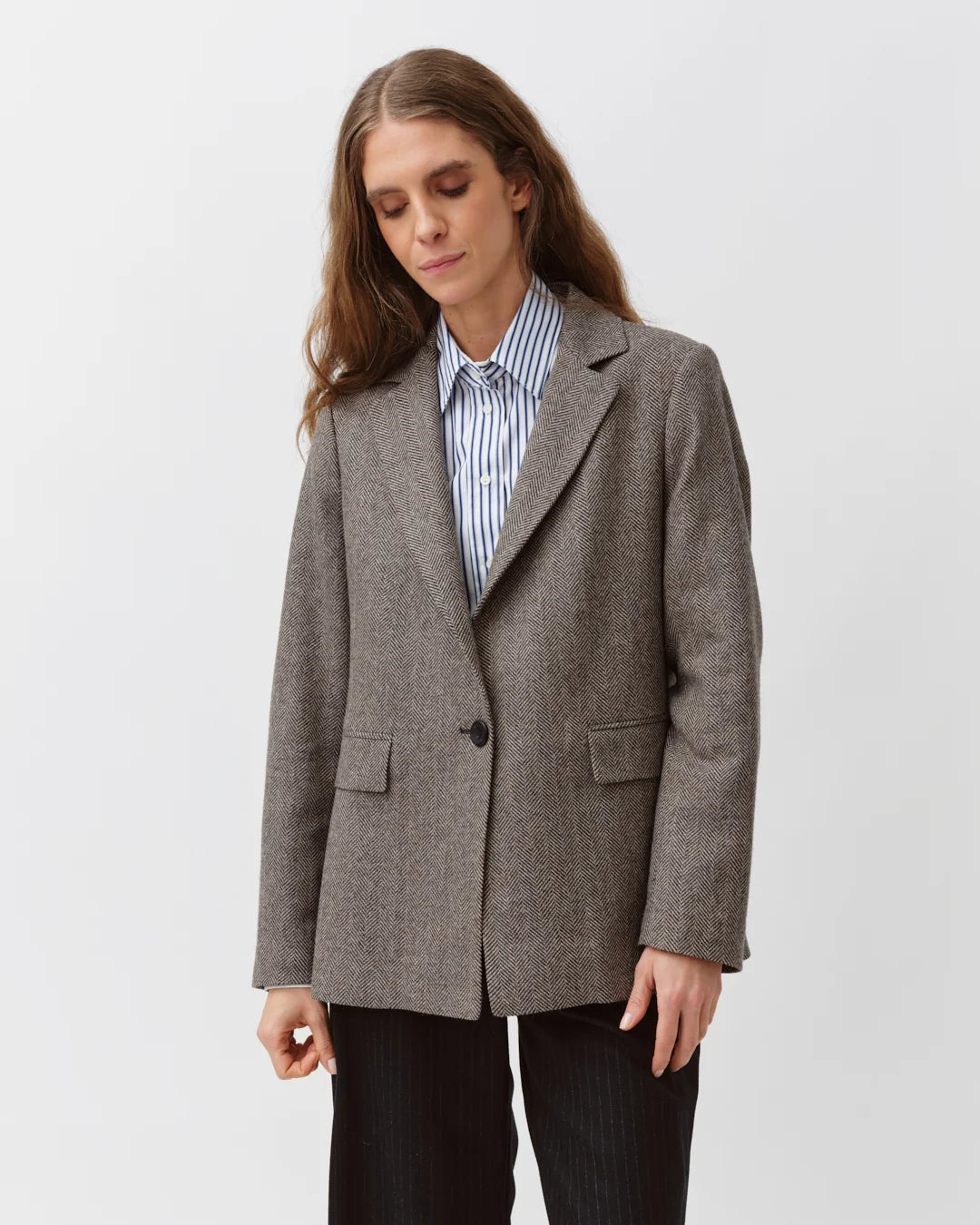 Diega Vaquio jacket Black and Ecru