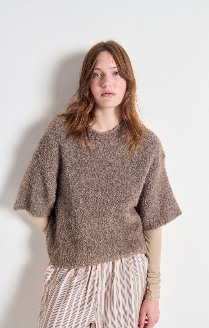 AMERICAN VINTAGE JUMPER ZOLLY  MOLE MELANGE