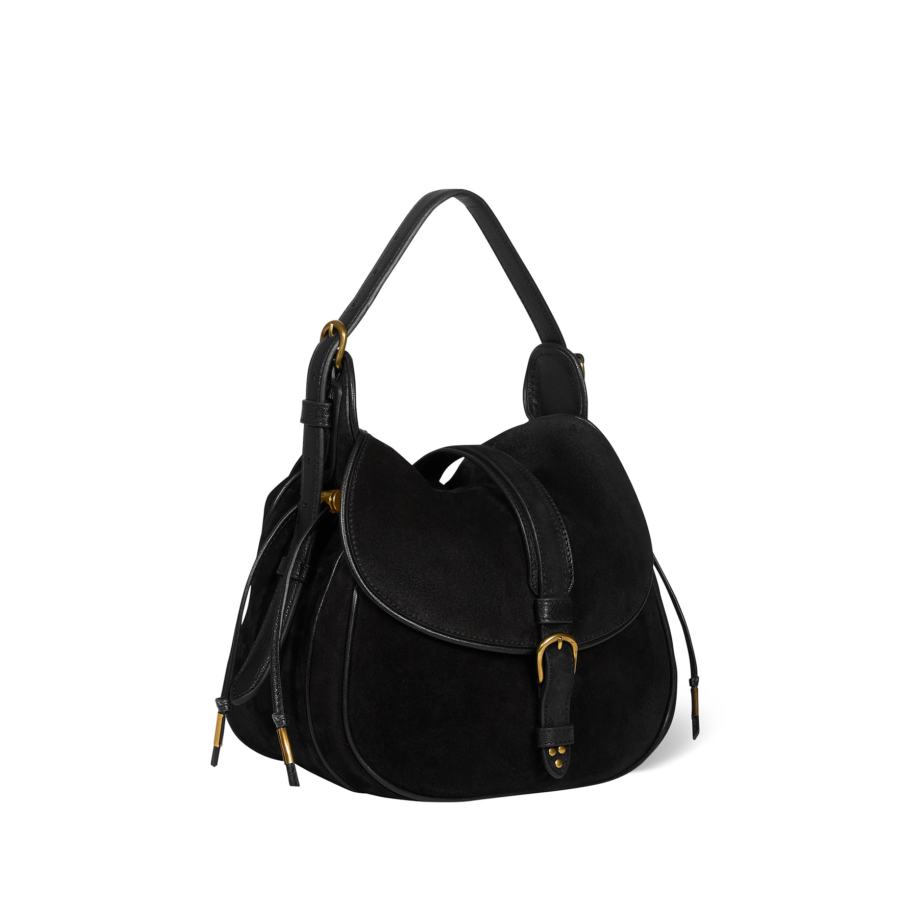 Jérôme Dreyfuss Gildas Noir Split Suede