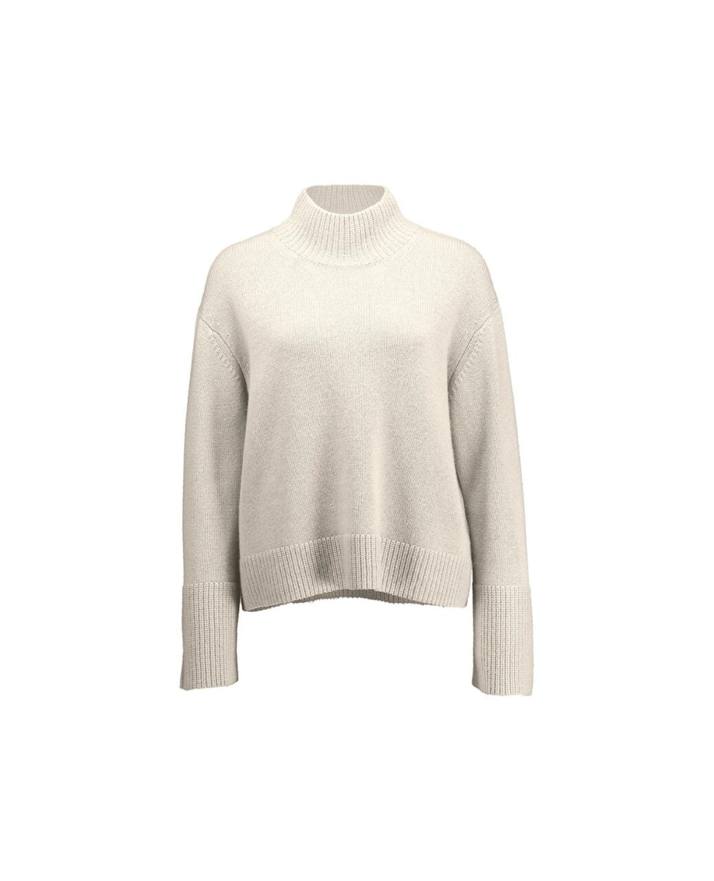 Allude Loose Fit Mock - Neck Sweater - Den Lille Ida - Allude