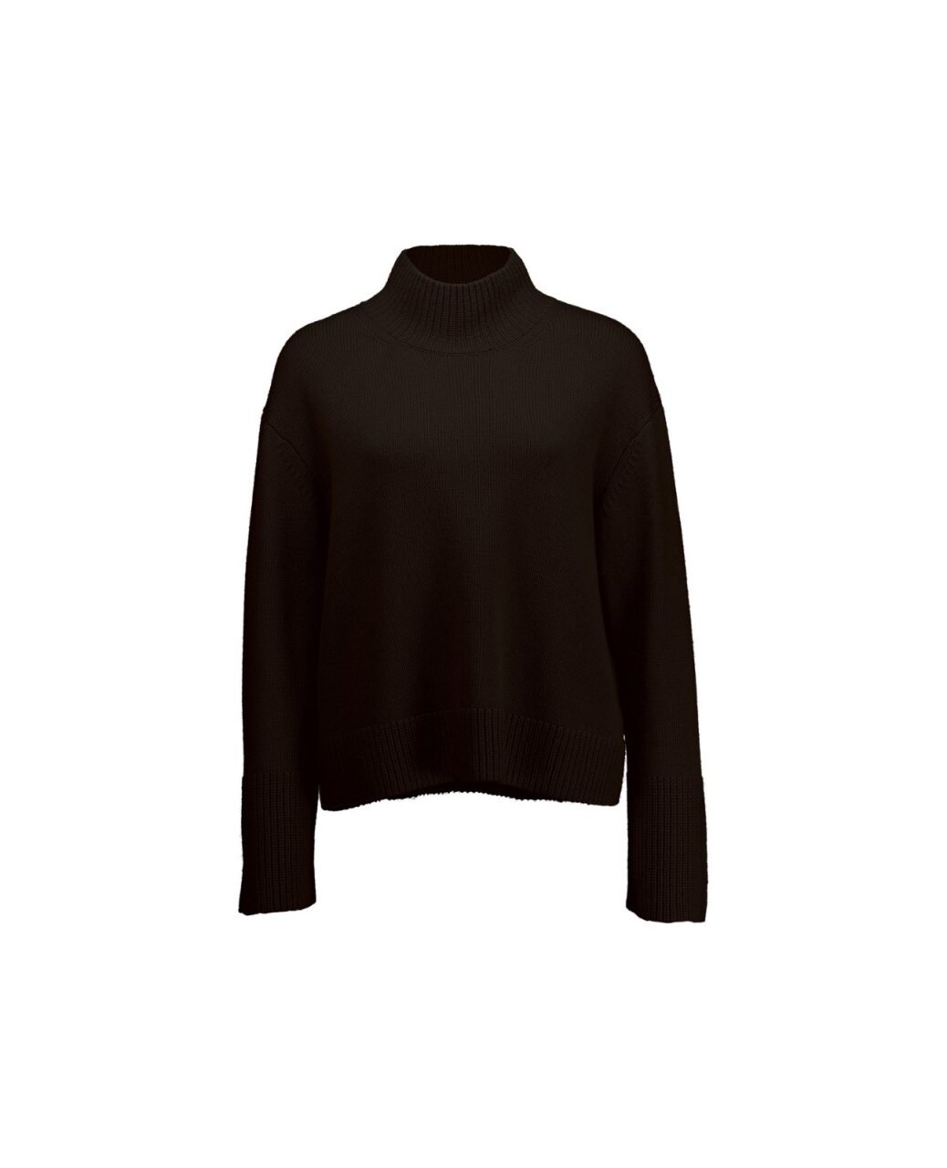 Allude Loose Fit Mock - Neck Sweater Cashmere - Den Lille Ida - Allude