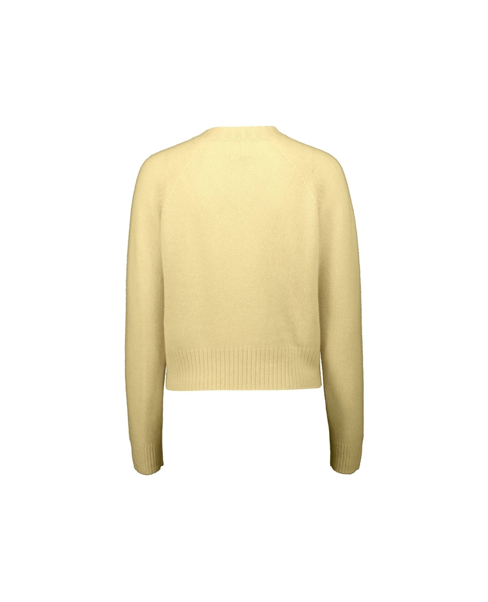 ALLUDE RUND HALS CASHMERE YELLOW - Den Lille Ida - Allude