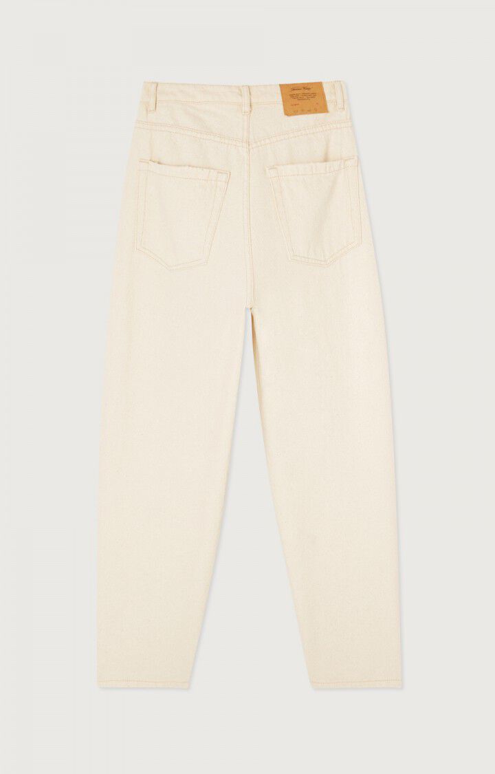 American Vintage Carrot Jeans Tineborow Ecru - Den Lille Ida - American Vintage
