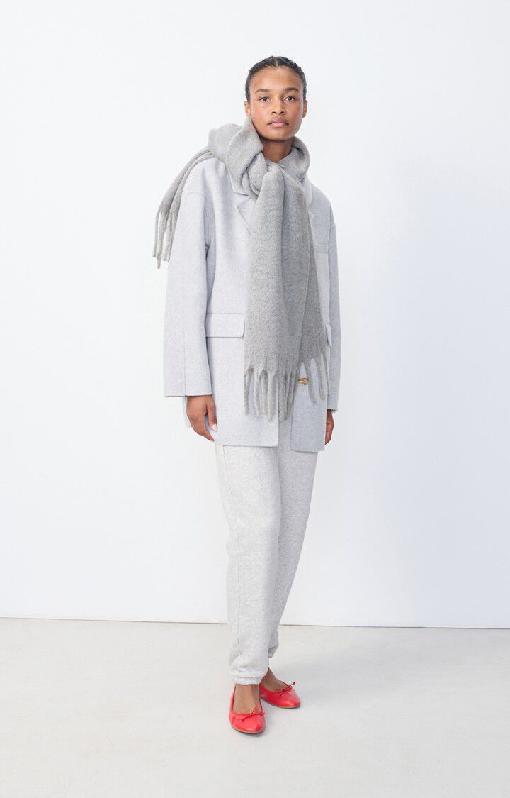 AMERICAN VINTAGE SCARF ZINACO GREY MELANGE - Den Lille Ida - American Vintage