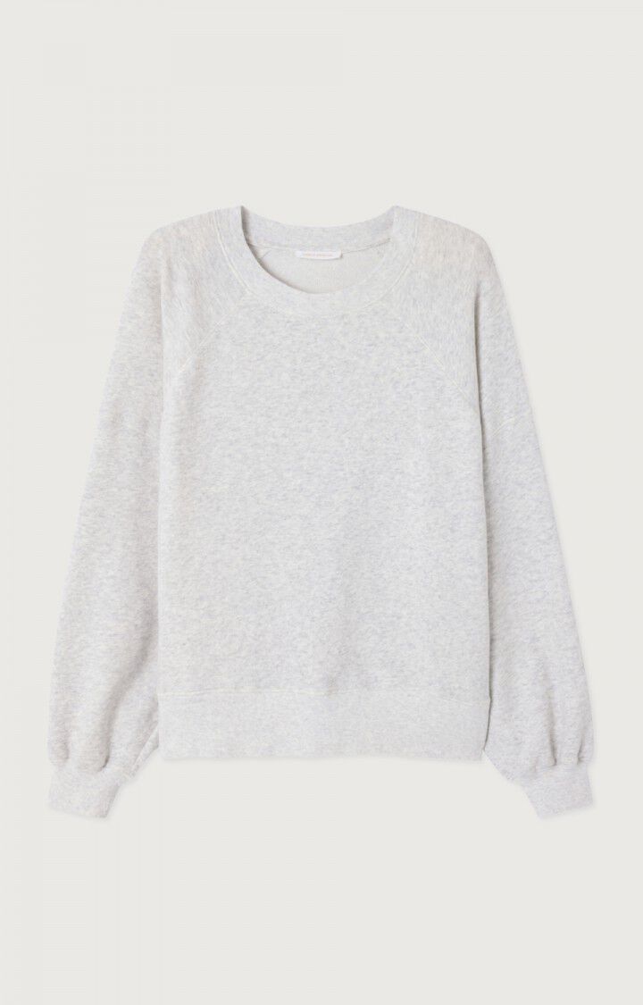 AMERICAN VINTAGE SWEATSHIRT ATUBAY ARTIC MELANGE - Den Lille Ida - American Vintage