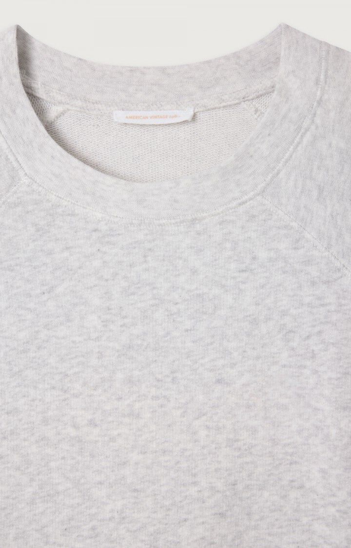 AMERICAN VINTAGE SWEATSHIRT ATUBAY ARTIC MELANGE - Den Lille Ida - American Vintage