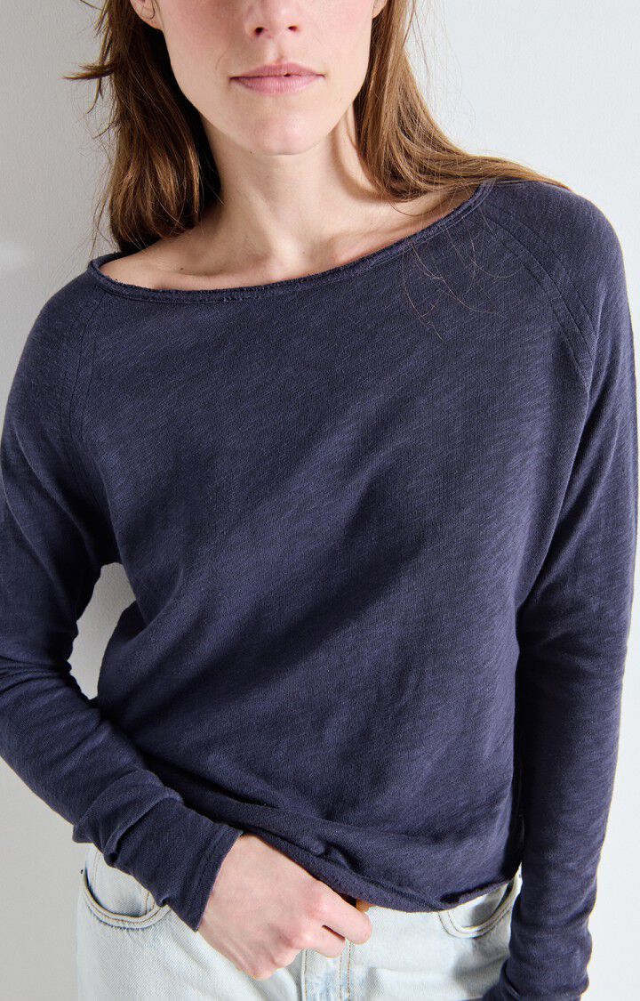 AMERICAN VINTAGE T - SHIRT SONOMA NAVY BLUE VINTAGE - Den Lille Ida - American Vintage