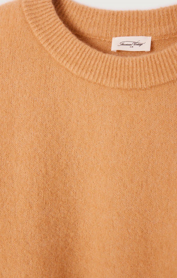 AMERICAN VINTAGE VITOW JUMPER MELANGE HAZELNUT - Den Lille Ida - American Vintage