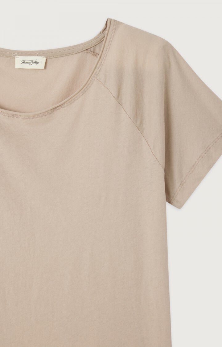 AMERICAN VINTGE T - SHIRT LALOOM PRALINE - Den Lille Ida - American Vintage