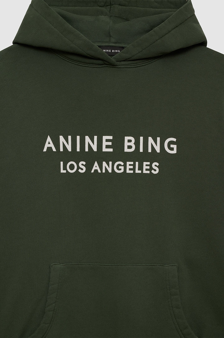 Anine Bing Alto Hoodie Dark Olive - Den Lille Ida - Anine Bing