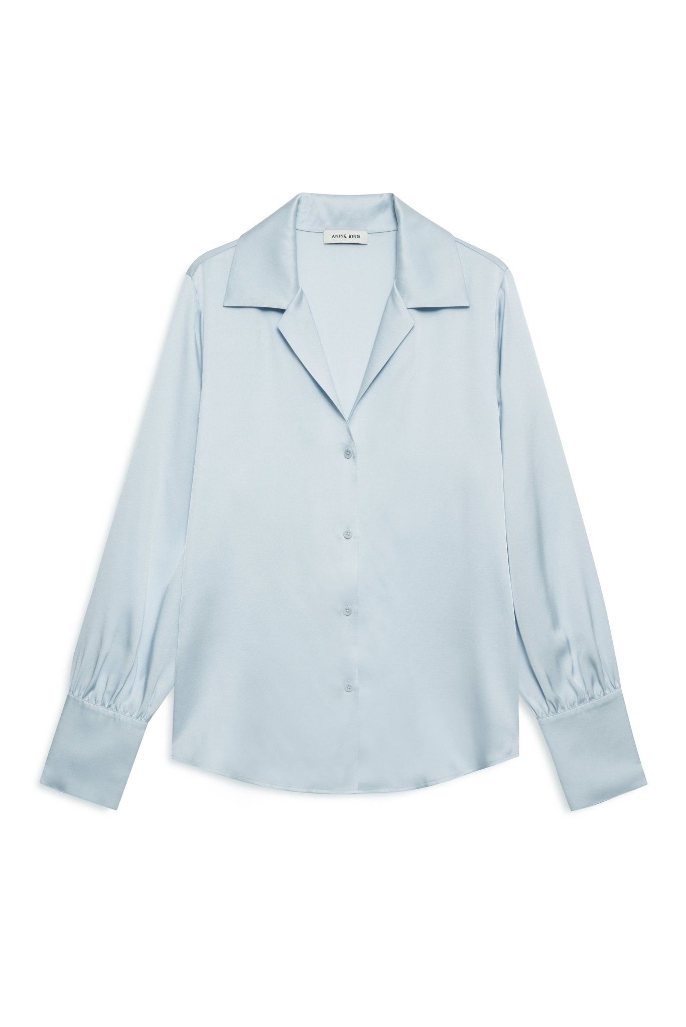 Anine Bing Bethany Shirt Pale Blue - Den Lille Ida - Anine Bing