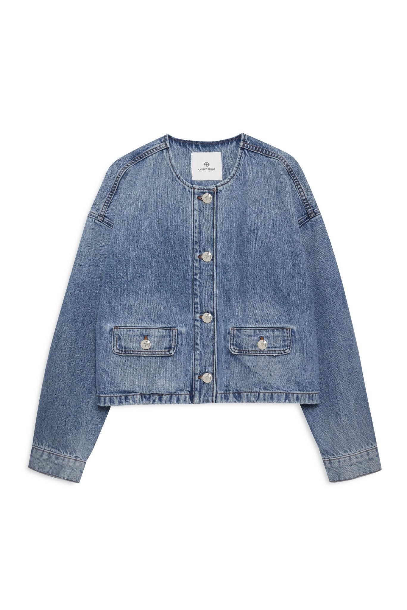 Anine Bing Blanche Jacket Caspian Blue - Den Lille Ida - Anine Bing