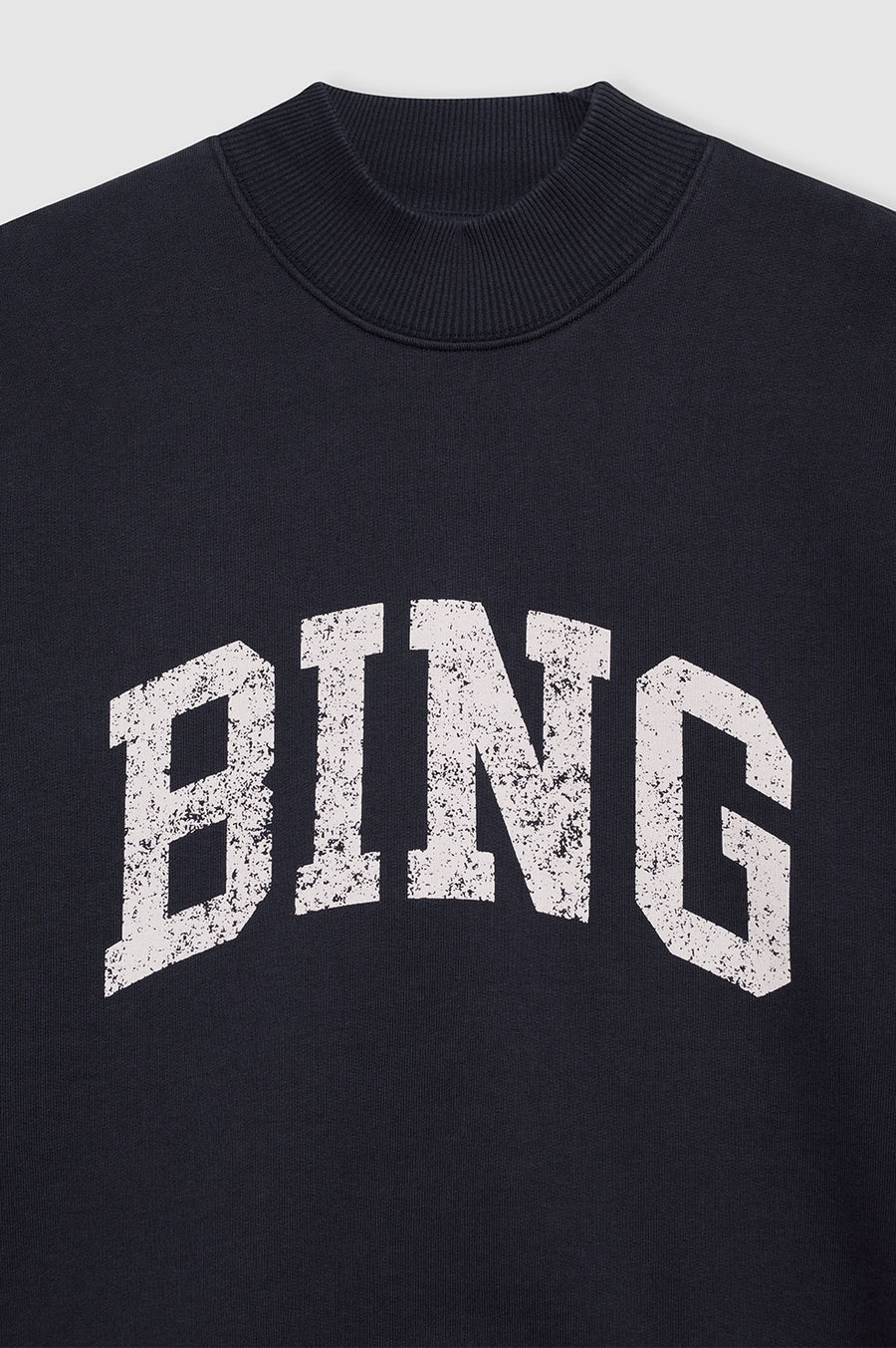 Anine Bing Bradie Sweatshirt Bing Navy - Den Lille Ida - Anine Bing