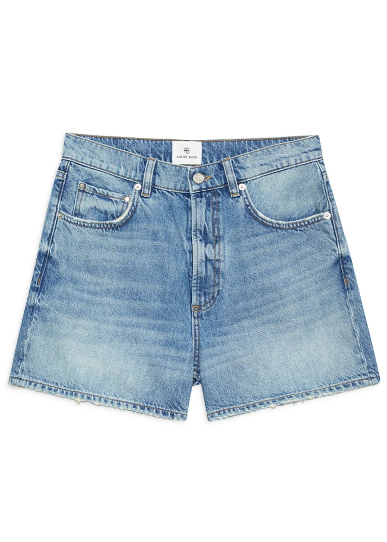 Anine Bing Heath Denim Shorts Summer Blues - Den Lille Ida - Anine Bing