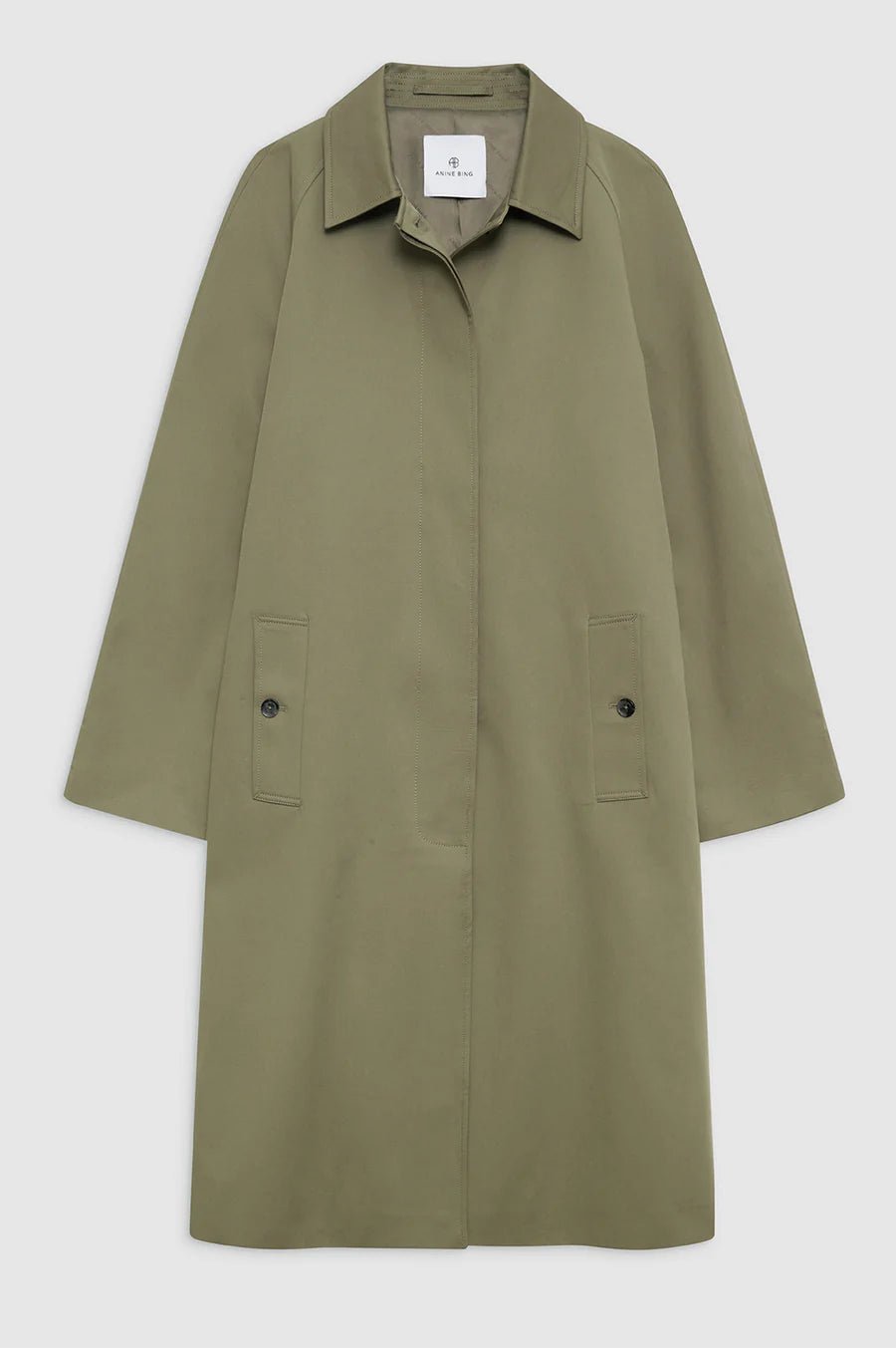 Anine Bing Randy Oversized Trench Olive - Den Lille Ida - Anine Bing