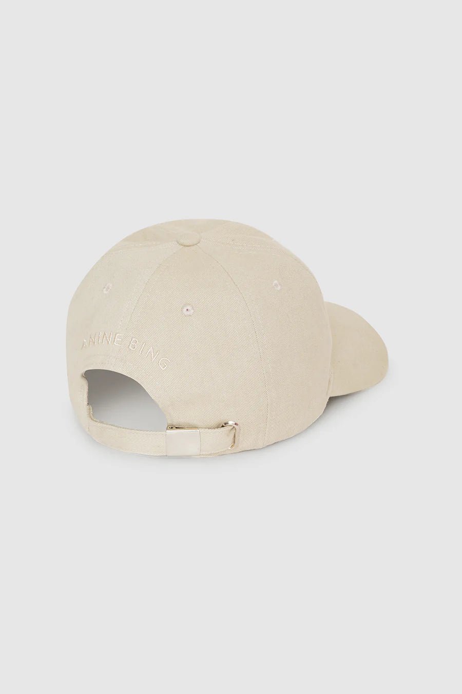 Anine Bing Jeremy Baseball Cap AB Oatmeal - Den Lille Ida - Anine Bing