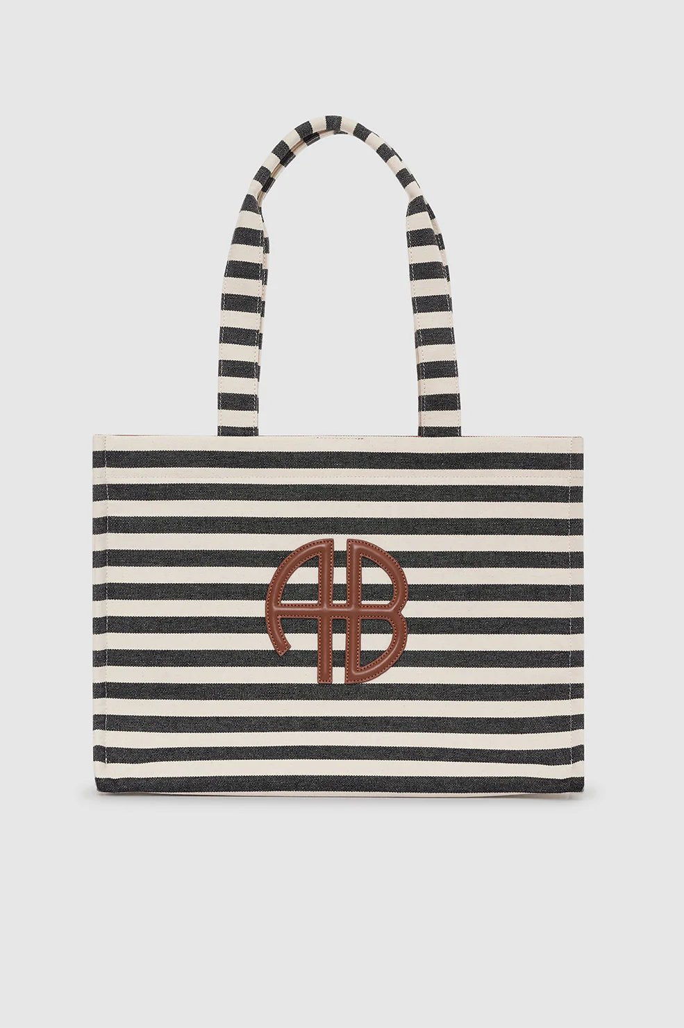 Anine Bing Lara Tote Black and Natural - Den Lille Ida - Anine Bing
