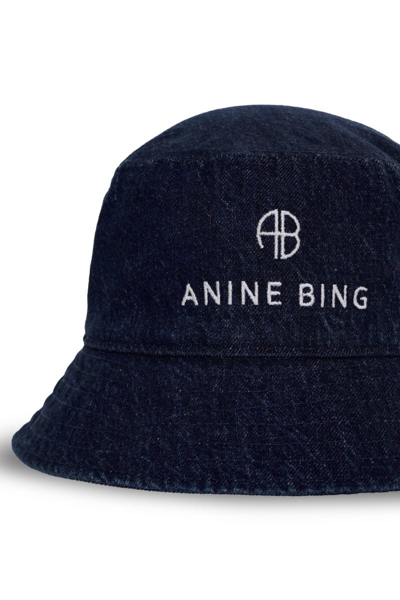 Anine Bing Nicks Bucket Hat Ink Blue - Den Lille Ida - Anine Bing