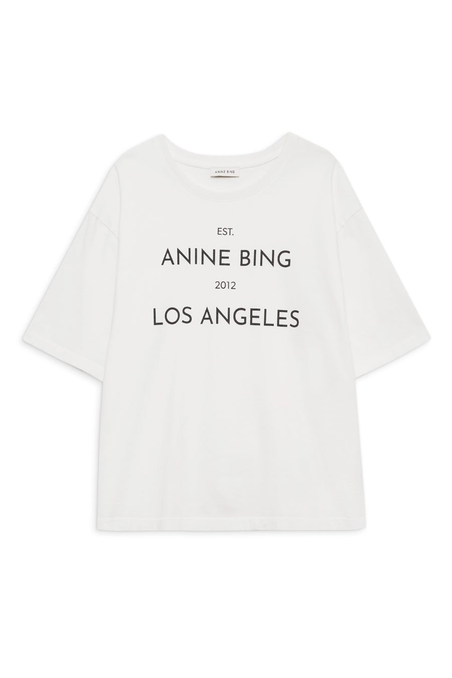 Anine Bing Rudy Tee Ivory - Den Lille Ida - Anine Bing