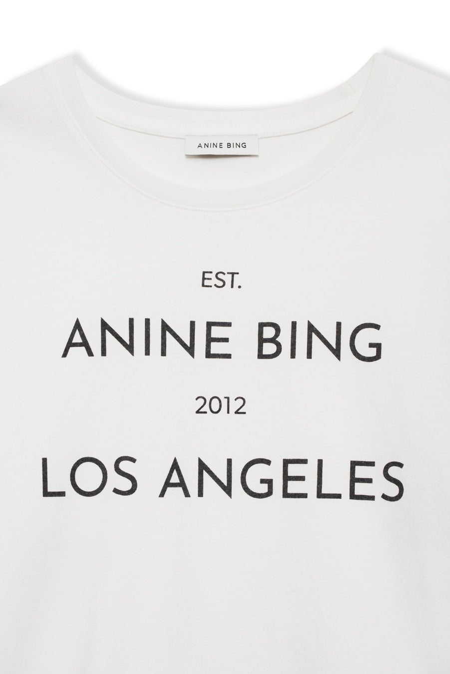 Anine Bing Rudy Tee Ivory - Den Lille Ida - Anine Bing