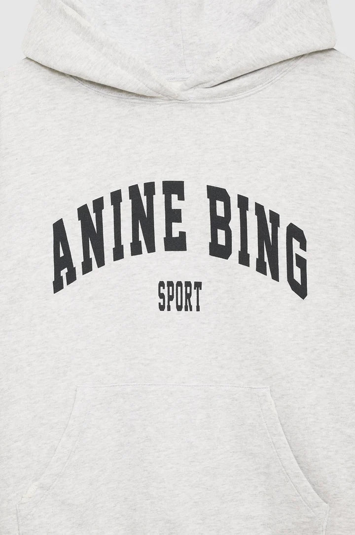 Anine Bing Harvey Sweatshirt Heather Grey - Den Lille Ida - Anine Bing