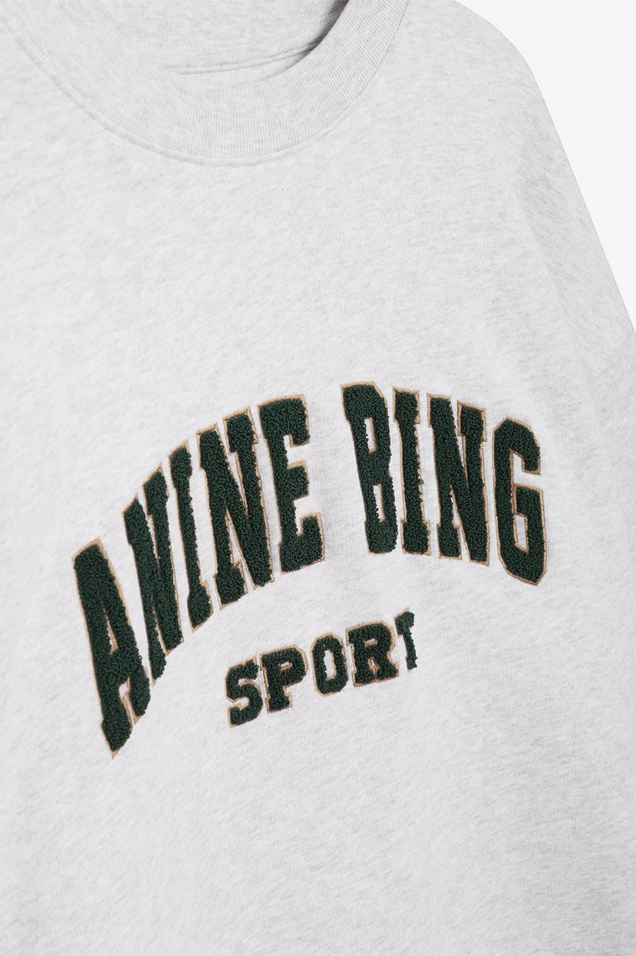 Anine Bing Tyler Sweatshirt - Heather Grey - Den Lille Ida - Anine Bing