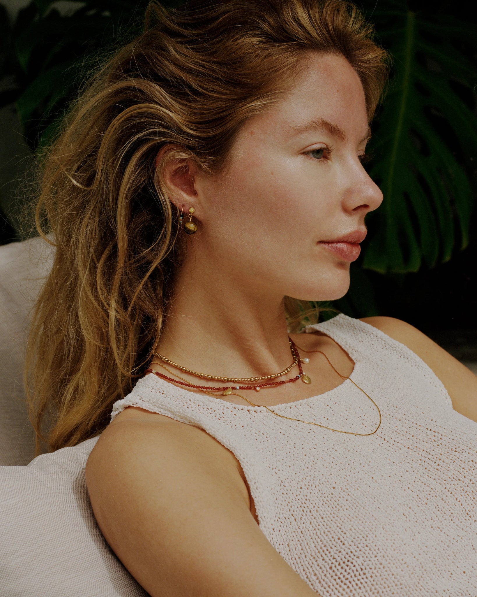 Anni Lu Ball Earring - Eye of the Tiger - Den Lille Ida - ANNI LU