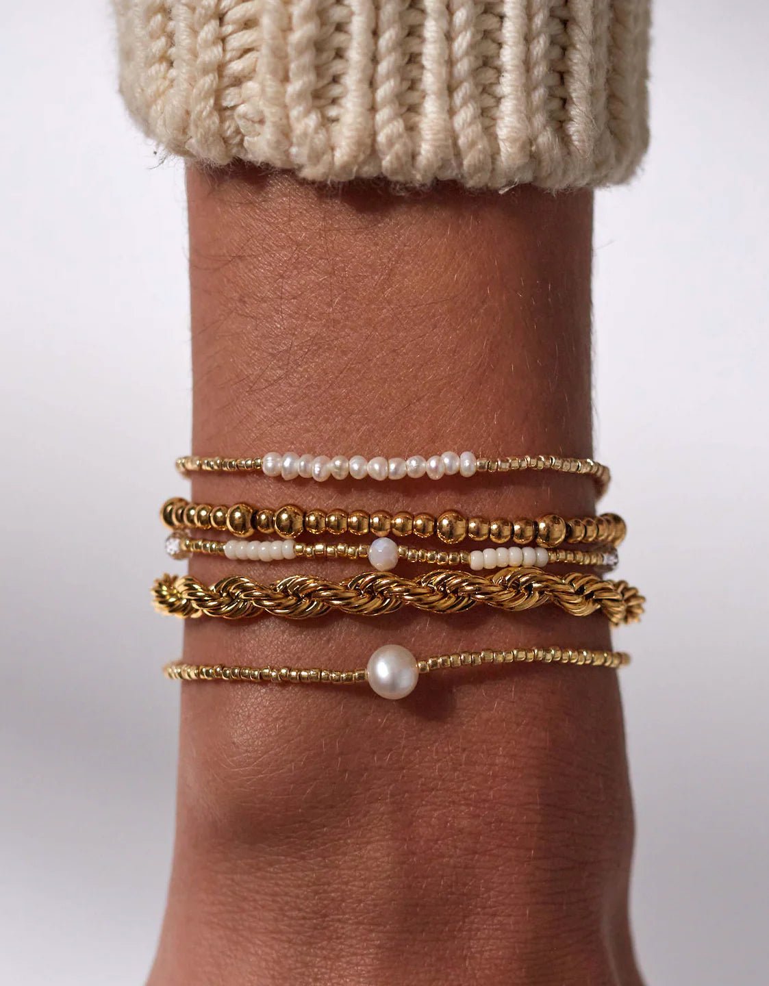 Anni Lu Slim Pearly Bracelet - Den Lille Ida - ANNI LU