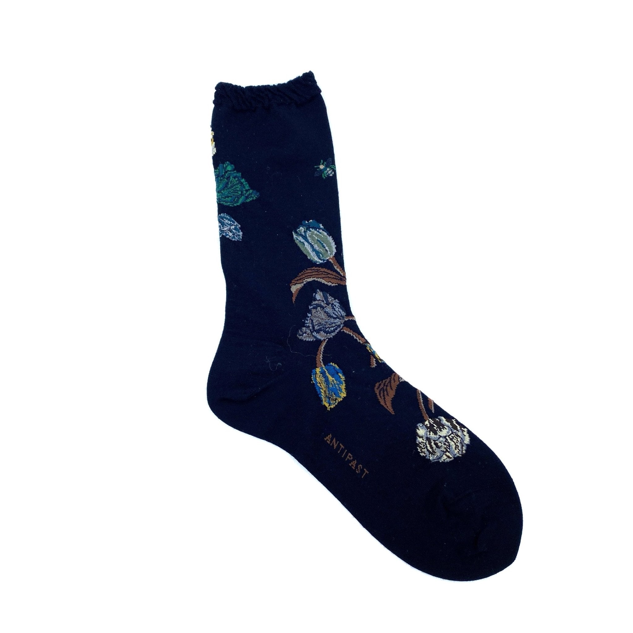 Antipast Socks Bouquet Tulip Black - Den Lille Ida - Antipast