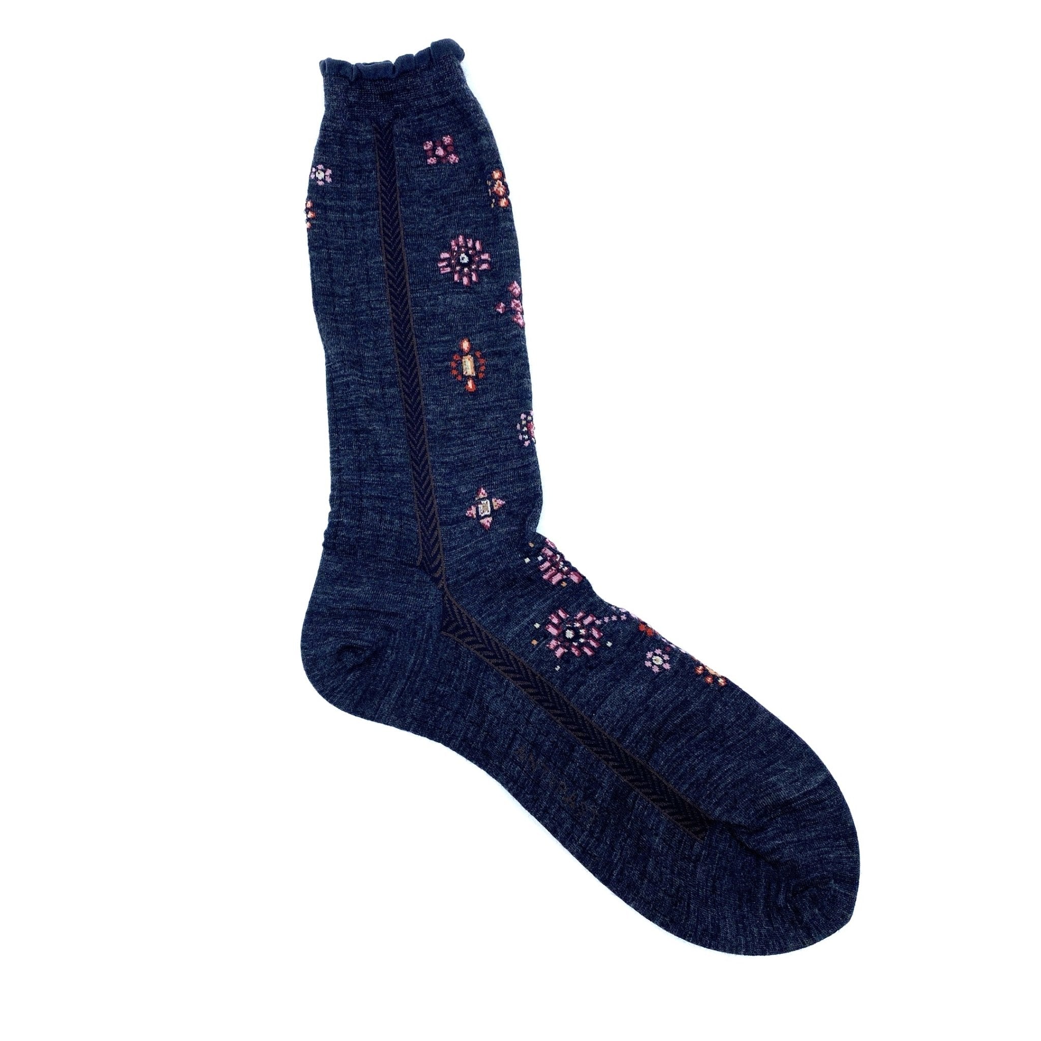 Antipast Socks Like A Jewel Charcoal - Den Lille Ida - Antipast