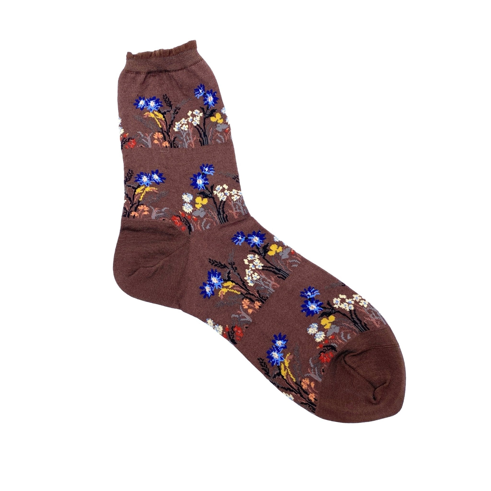 Antipast Socks Wild Flower Brown - Den Lille Ida - Antipast