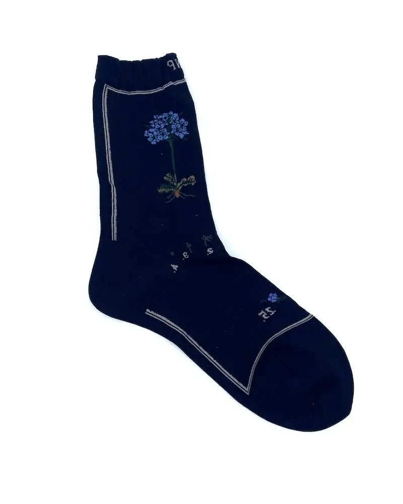 Antipast Socks Botanical Black - Den Lille Ida - Antipast