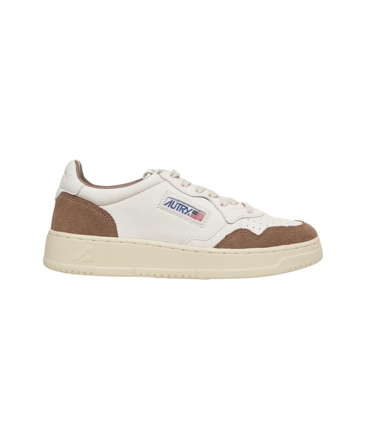 Autry Medalist Low in White and Tobacco - Den Lille Ida - Autry