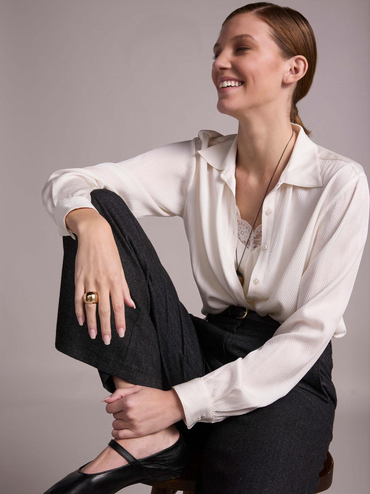 Stenströms Kornelia  Shirt Champagne